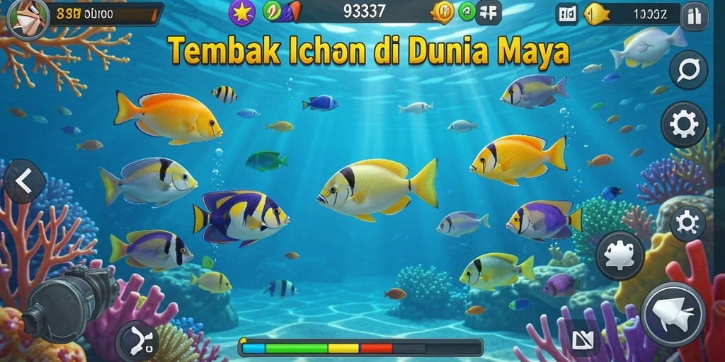Screenshot permainan Tembak Ikan yang seru dan menantang.