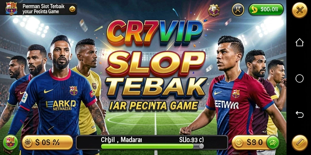 Screenshot gameplay <strong>CR7VIP</strong> menampilkan suasana Slot yang menarik.