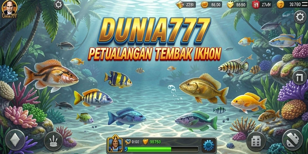 Tangkapan ikan besar di DUNIA777 dengan berbagai senjata.