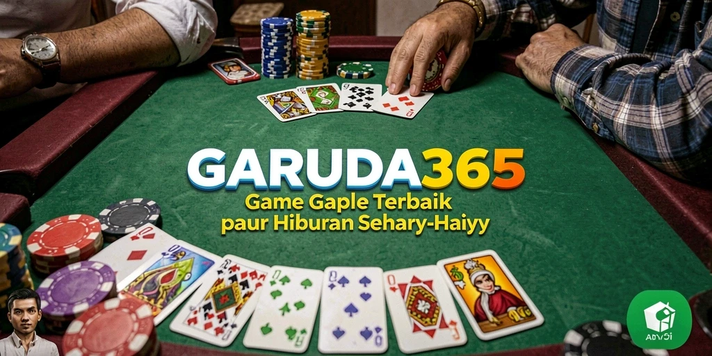 Screenshot gameplay seru dari GARUDA365 yang menampilkan aksi Gaple.