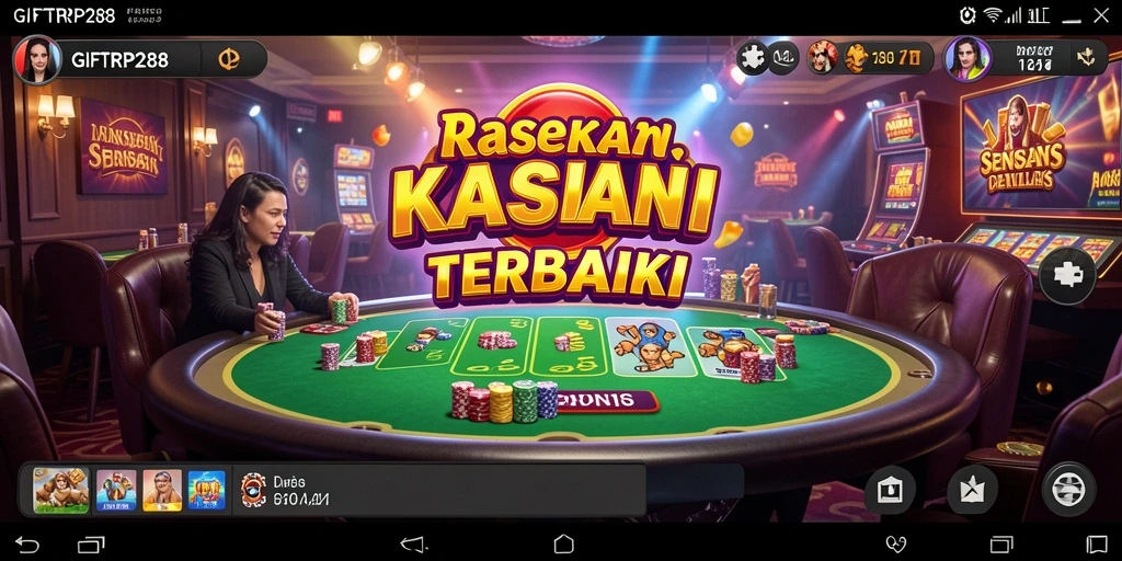 Tampilan gameplay yang mendebarkan di GIFTRP288.