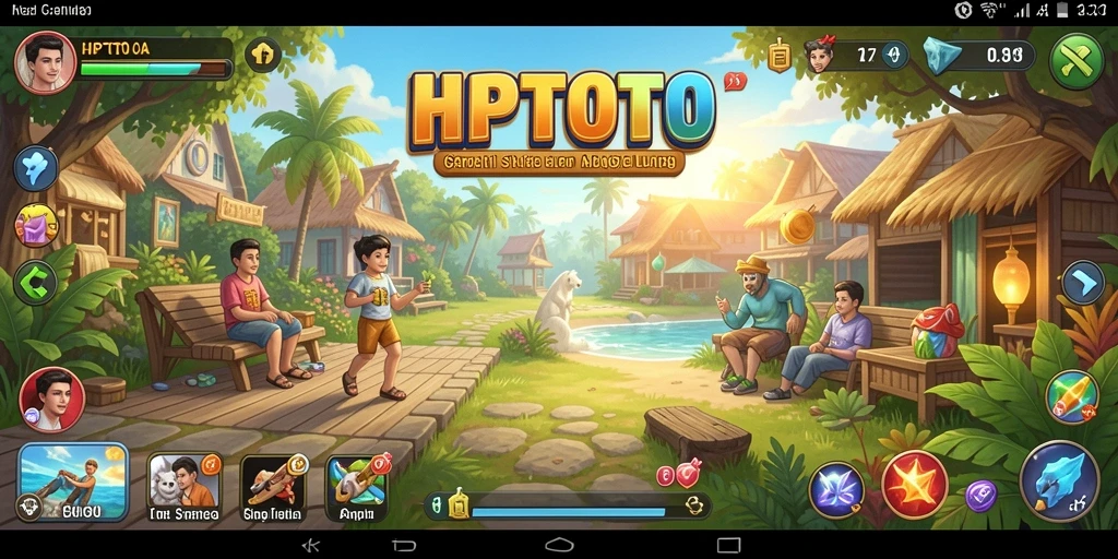 Tampilan gameplay seru HPTOTO dengan grafis menarik dan tantangan yang menyenangkan.