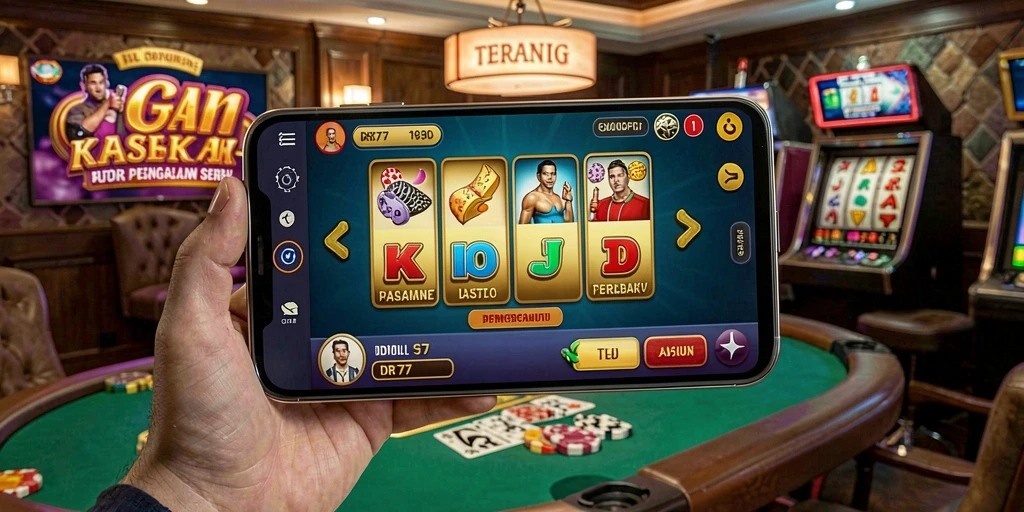 Tampilan gameplay menegangkan dan grafis tinggi dari IDR77.