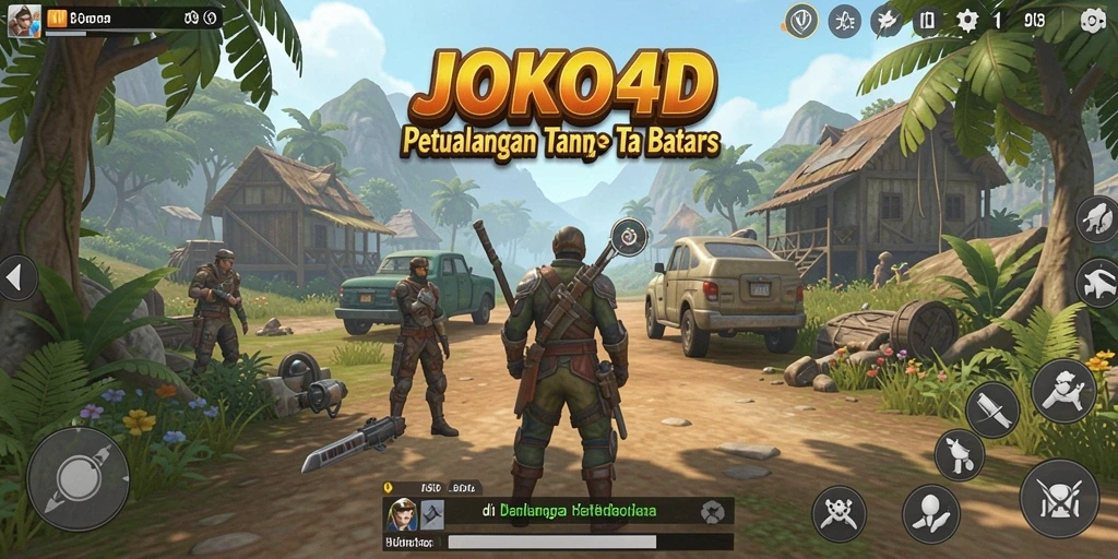 Tampilan gameplay seru di dunia terbuka JOKO4D.