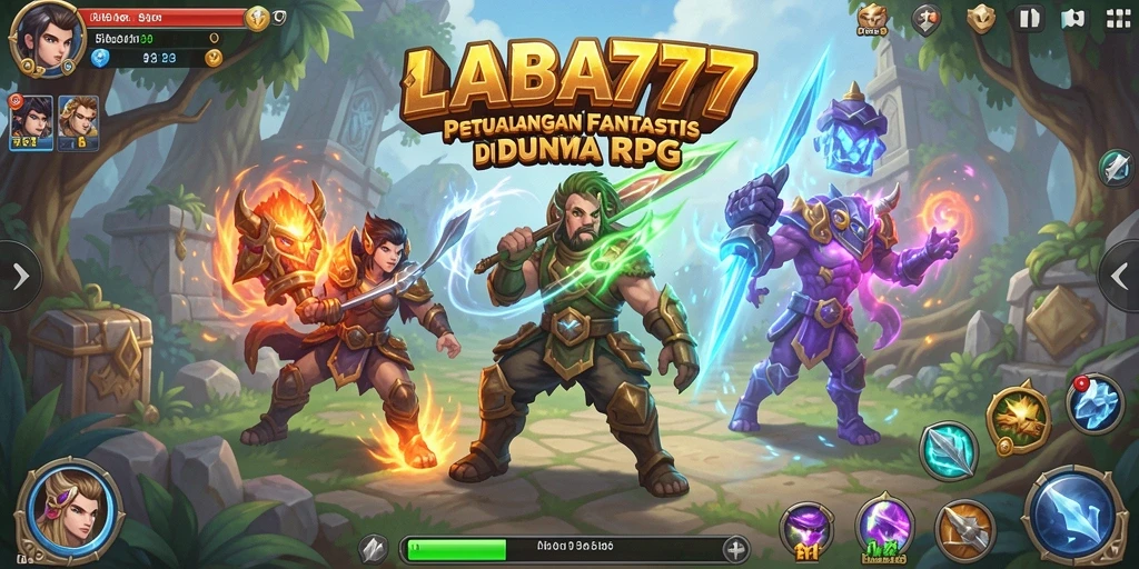Tampilan gameplay <strong>LABA777</strong> yang menarik dengan pertempuran yang mendebarkan.