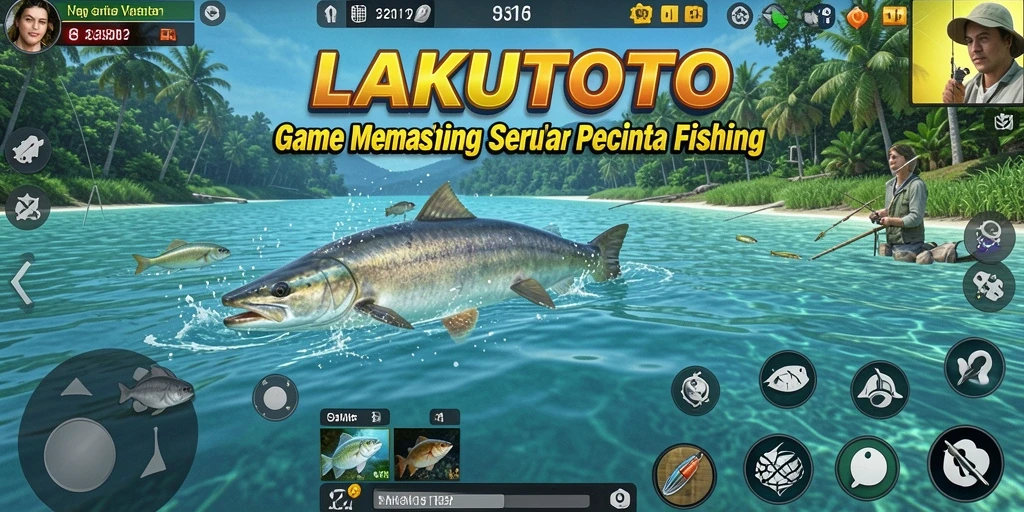 Tangkap ikan terbesar di LAKUTOTO dengan gameplay yang seru.