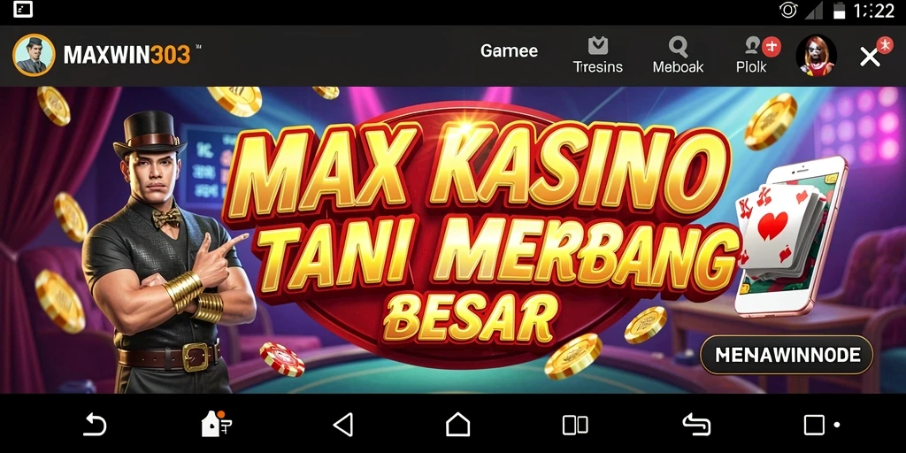 Screenshot gameplay <strong>MAXWIN303</strong> dengan desain menarik dan interaksi pengguna yang lancar.