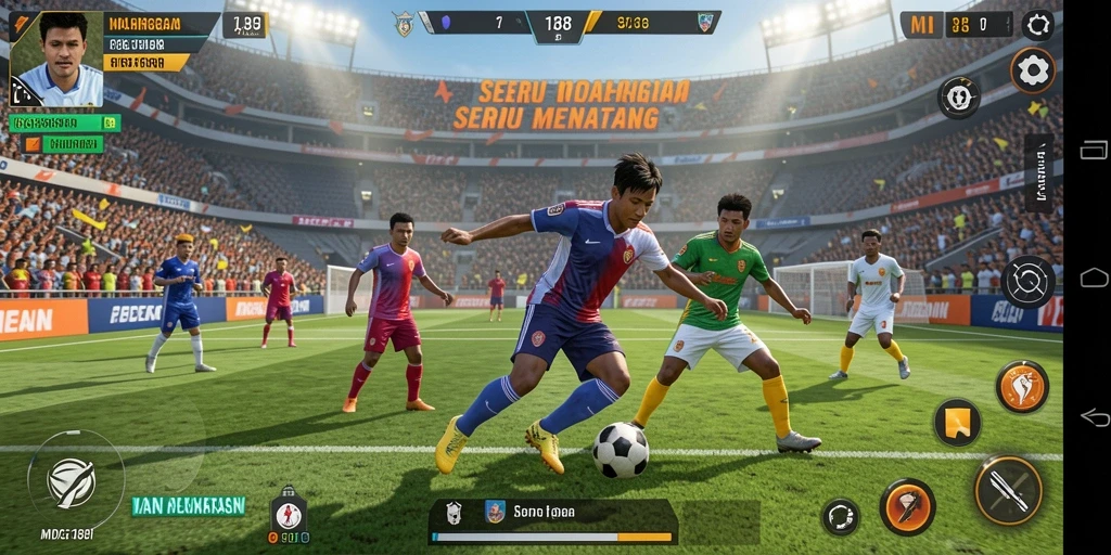 Tampilan gameplay seru dan kompetitif dalam MDG188.
