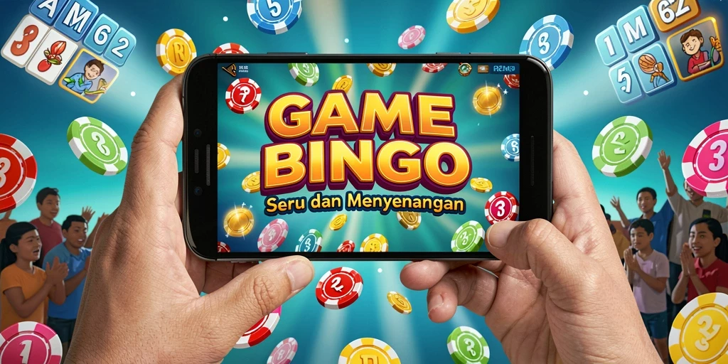 Screenshot gameplay yang menampilkan momen seru di Bingo.