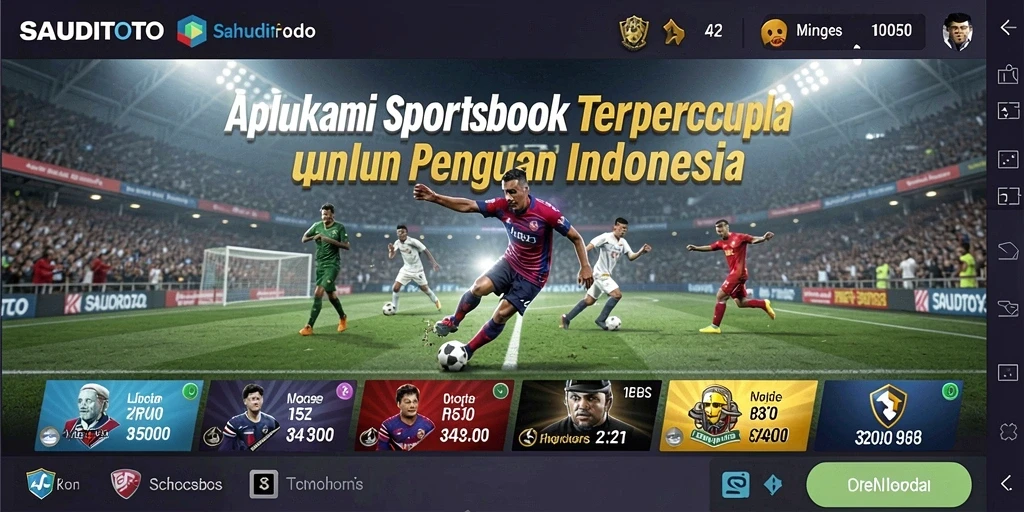 Tampilan gameplay Sportsbook SAUDITOTO yang menarik dan interaktif.