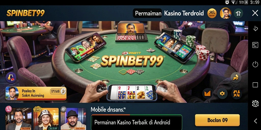 Screenshot gameplay SPINBET99 menampilkan keseruan permainan Kasino.
