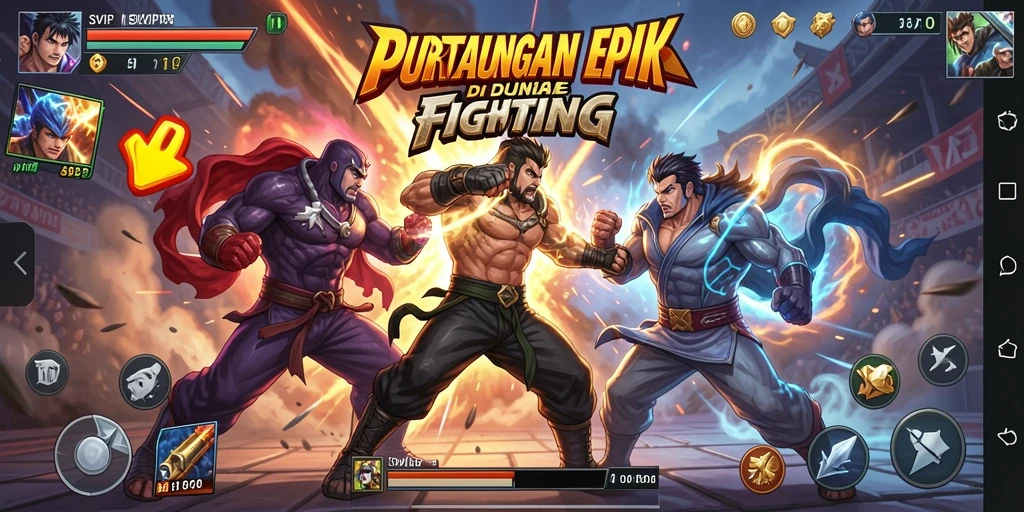 Tangkapan layar gameplay <strong>SVIP10</strong> memperlihatkan aksi pertarungan yang mendebarkan.
